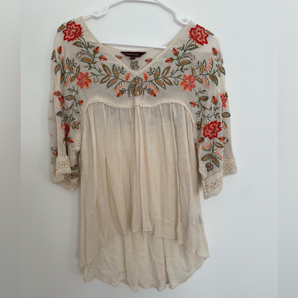 Ranna Gill blouse from Anthropologie